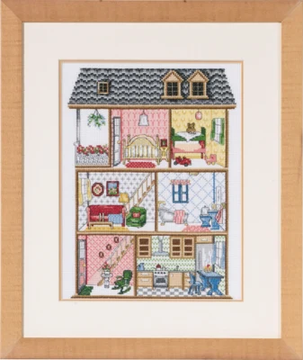 Stickset Puppenhaus R5488/00 39x32 cm