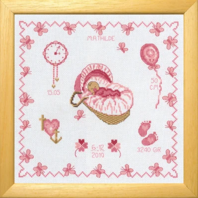 Stickpackung Mathilde R5583/00 22x22 cm