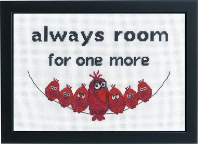 Stickset Always room for one 29x20 cm