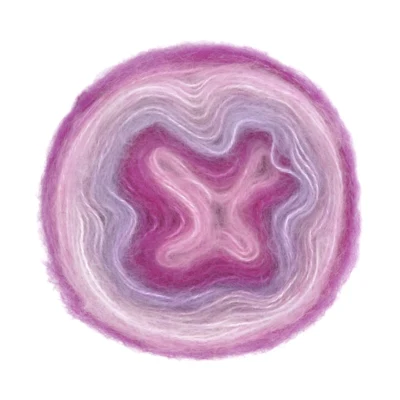3110 Hellrosa/Pink/Lavendel Farbverlauf
