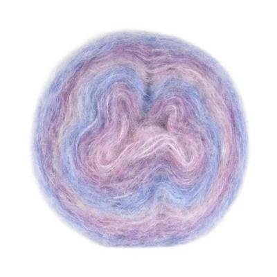 3105 Lila/Rosa/Blau Farbverlauf