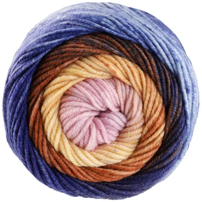 4035 Kornblume/Petrolblau/Karamell/Vanille/Hellbeige/Hellgrau/Hellblau