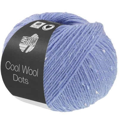 Lana Grossa Cool Wool Dots 01 Hellblau